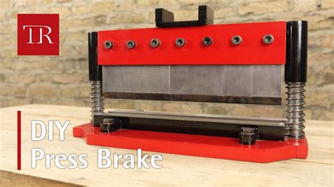 homemade sheet metal brake|homemade sheet metal press brake.